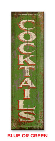 Cocktails Metal 10x36
