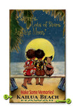 Make Some Memories (Tropics) Wood 18x30