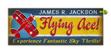 Flying Ace! Metal 14x36