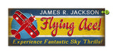 Flying Ace! Wood 17x44