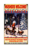 Alaskan Iditarod, Mushers Welcome Metal 23x39