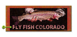 Fly Fish (Ed Anderson) Wood 17x44