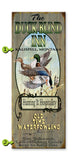 Duck Blind Inn Metal 17x44