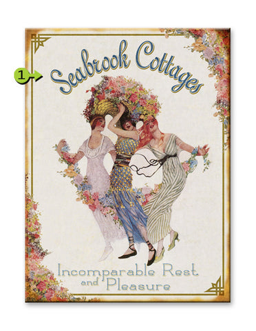 Incomparable Rest and Pleasure Wood 23x31