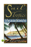 Sail the Tropics Metal 28x48