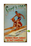 Surf's Up Wood 18x30