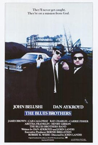 The Blues Brothers Movie Poster Print