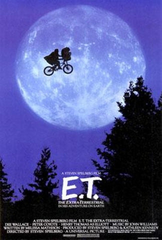 Et The Extra-Terrestrial Movie Poster Print