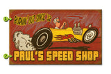 Burnin' Out Wood 18x30