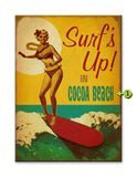 Retro Surf's Up Metal 23x31