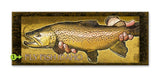 Big Brown (Ed Anderson) Wood 17x44