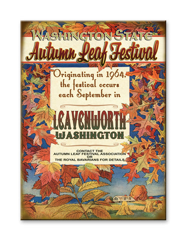 Autumn Leaf Festival Metal 28x38