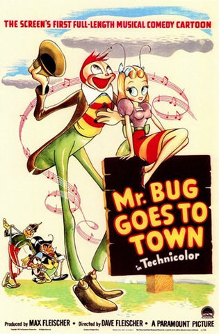 Hoppity Goes to Town Movie Poster Print