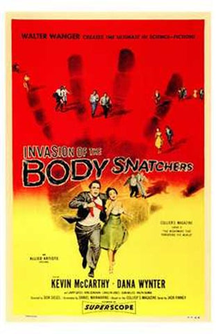 Invasion of the Body Snatchers Movie Poster Print