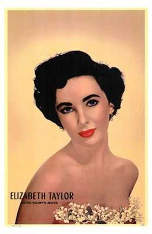 Elizabeth Taylor Movie Poster Print