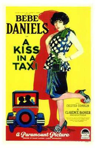 A Kiss in a Taxi Movie Poster Print