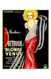 Blonde Venus Movie Poster Print