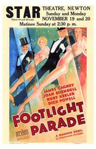 Footlight Parade Movie Poster Print