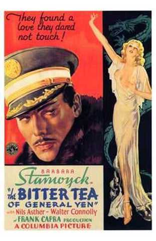 The Bitter Tea of General Yen Movie Poster Print