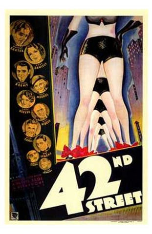 42Nd Street Movie Poster Print