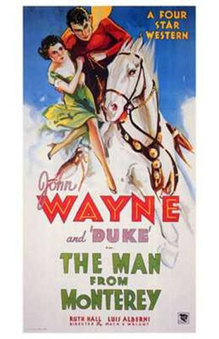 Man from Monterey Movie Poster Print