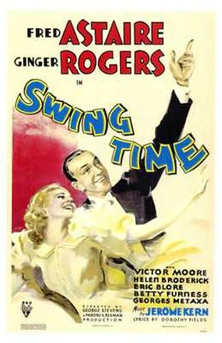 Swing Time Movie Poster Print
