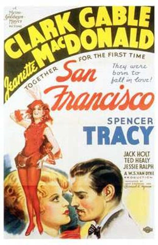San Francisco Movie Poster Print