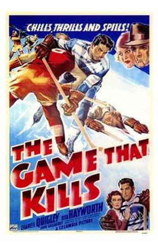 The Game That Kills Movie Poster Print