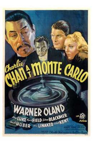 Charlie Chan At Monte Carlo Movie Poster Print