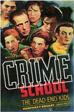 Crime School Movie Poster Print
