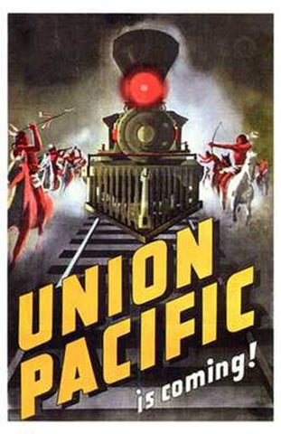 Union Pacific Movie Poster Print