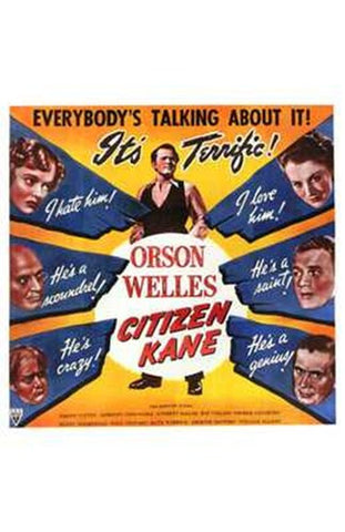 Citizen Kane Movie Poster Print