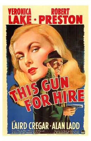 This Gun for Hire Movie Poster Print