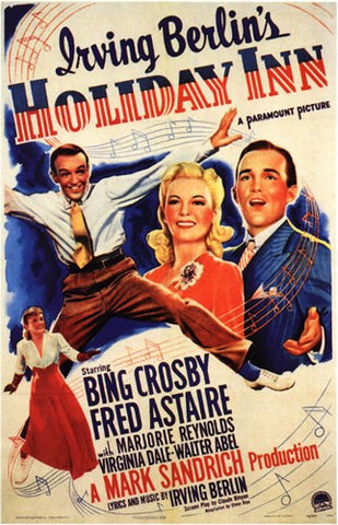 Holiday Inn Movie Poster Print