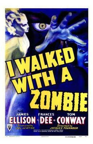 I Walked with a Zombie Movie Poster Print