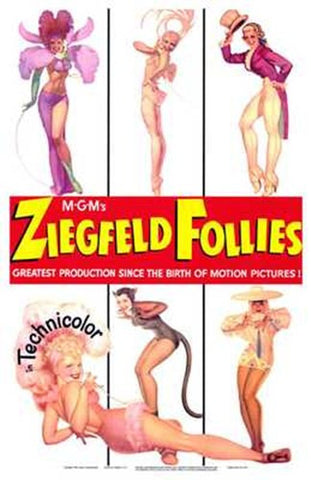 Ziegfeld Follies Movie Poster Print