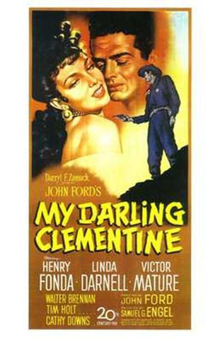 My Darling Clementine Movie Poster Print