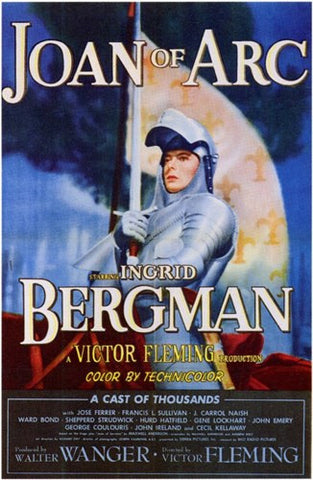 Joan of Arc Movie Poster Print
