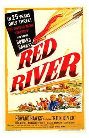 Red River Movie Poster Print