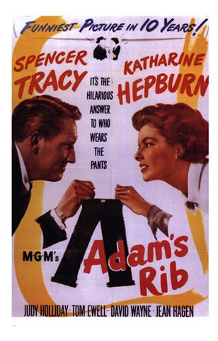 Adam's Rib Movie Poster Print