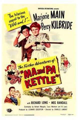 Ma Pa Kettle Movie Poster Print