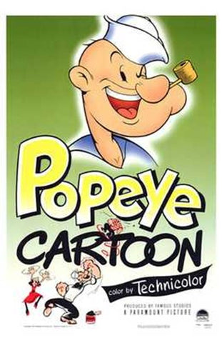 Popeye Movie Poster Print