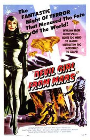 Devil Girl from Mars Movie Poster Print