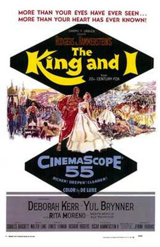 The King and I Movie Poster Print