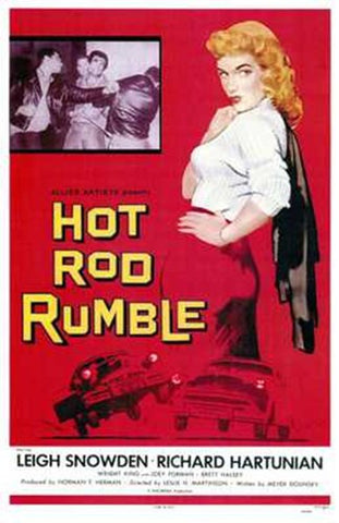 Hot Rod Rumble Movie Poster Print