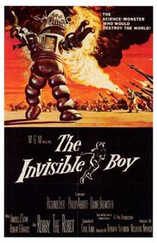 The Invisible Boy Movie Poster Print