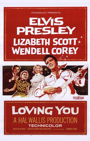 Loving You Movie Poster Print