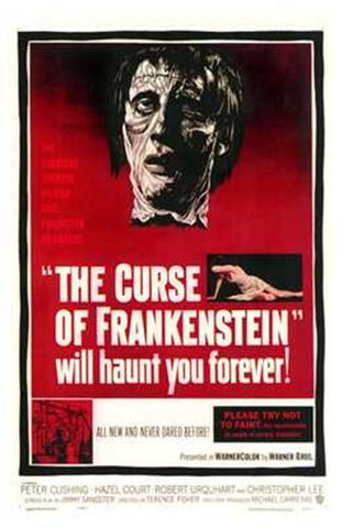 Curse of Frankenstein Movie Poster Print