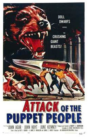 Attack of the Puppet People Movie Poster Print