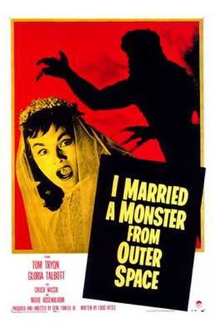 I Married a Monster from Outer Space Movie Poster Print